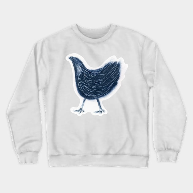 Toulouse hen (cut-out) Crewneck Sweatshirt by FJBourne